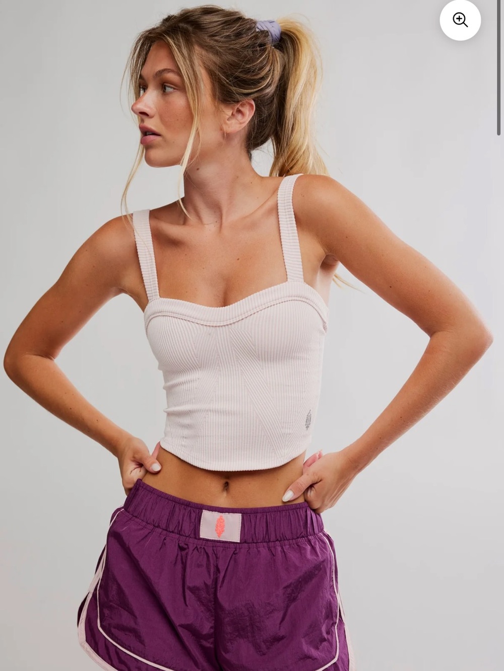 Free People FP Movement Women's Perfectly Plated Cami in Rose Water XS/S